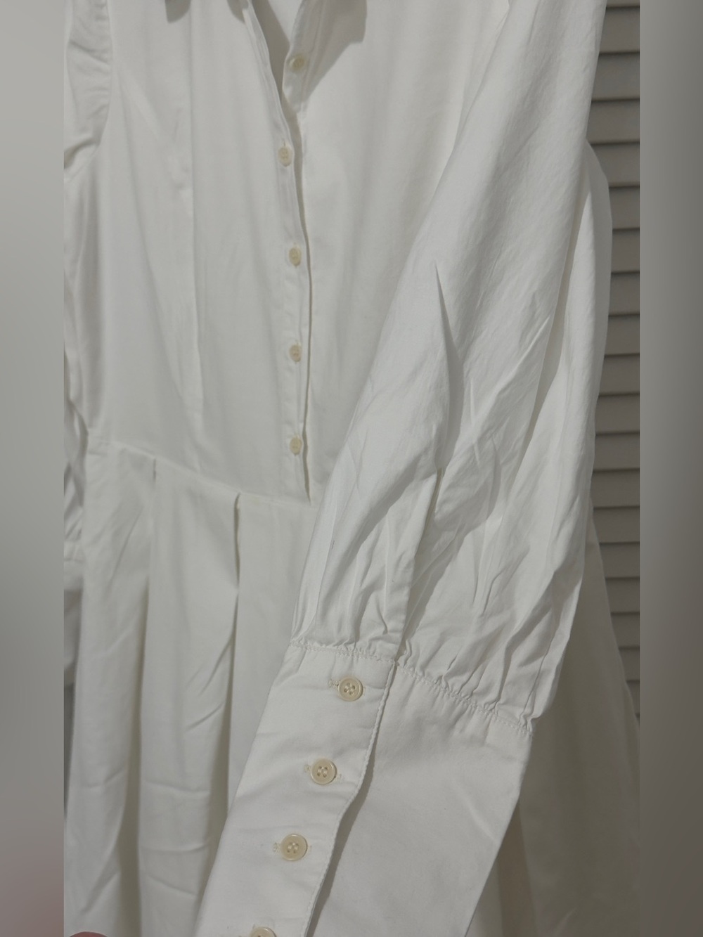 Reformation witchery seam detail maxi shirt dress size 12 cotton! - Picture 6 of 10